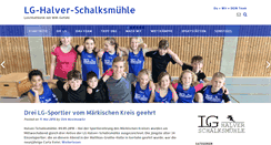 Desktop Screenshot of lghs.de